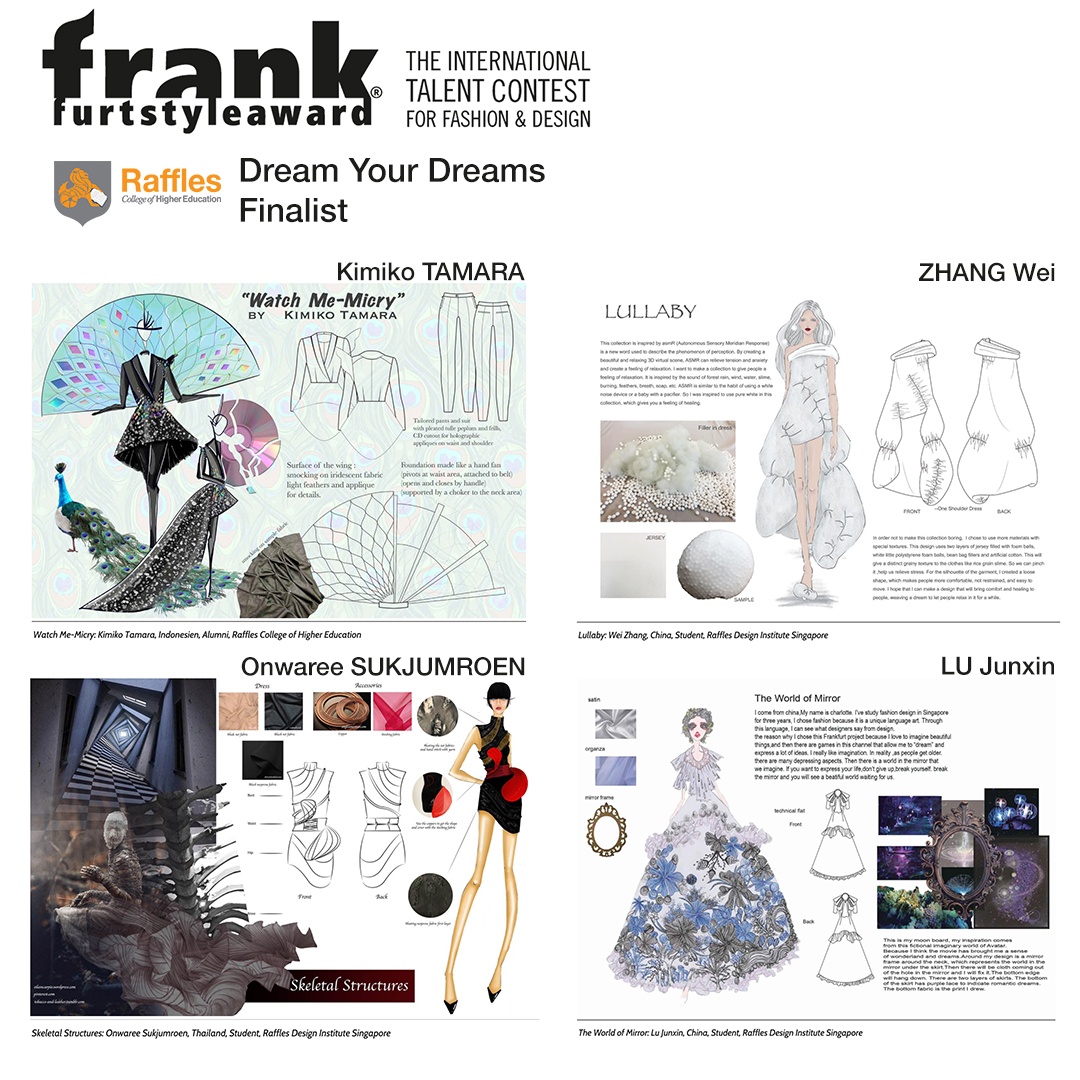 Frankfurt style award 2020 student work montage