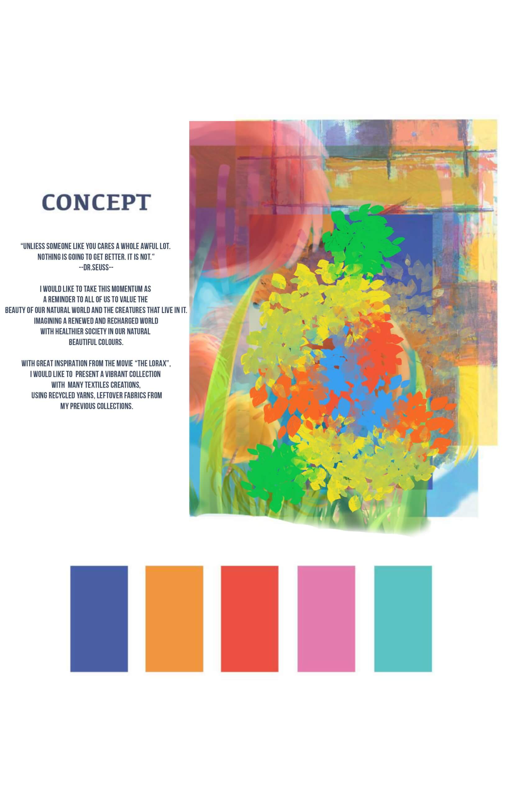 41st Nagoya Fashion Contest 2021 Raffles Fashion Designer Hay Mar Win Finalist Concept Board