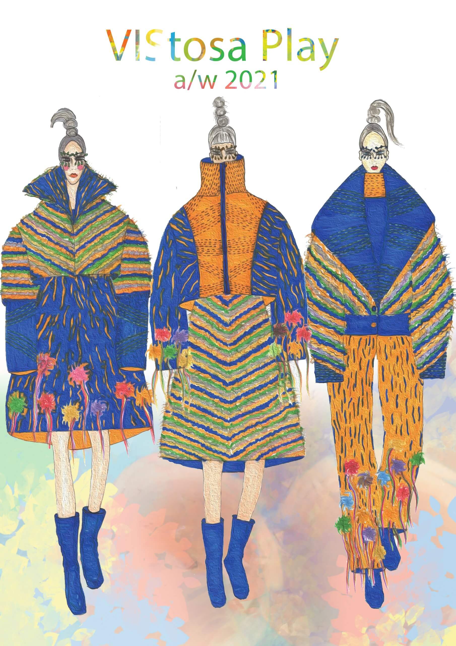 41st Nagoya Fashion Contest 2021 Raffles Fashion Designer Hay Mar Win Finalist Sketch 2