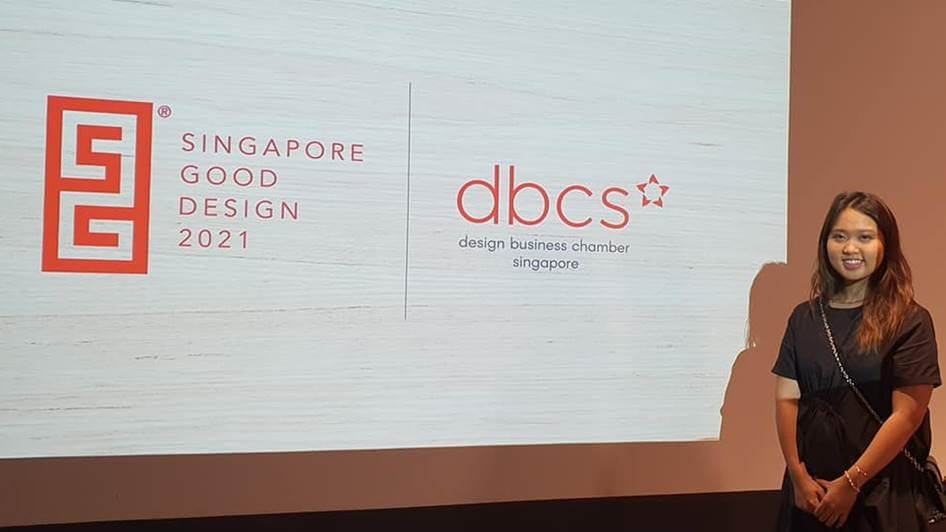 Raffles Fashion Designer Janneth Catherine Amara Singapore Good Design 2021 dbcs Design Business Chamber Singapore