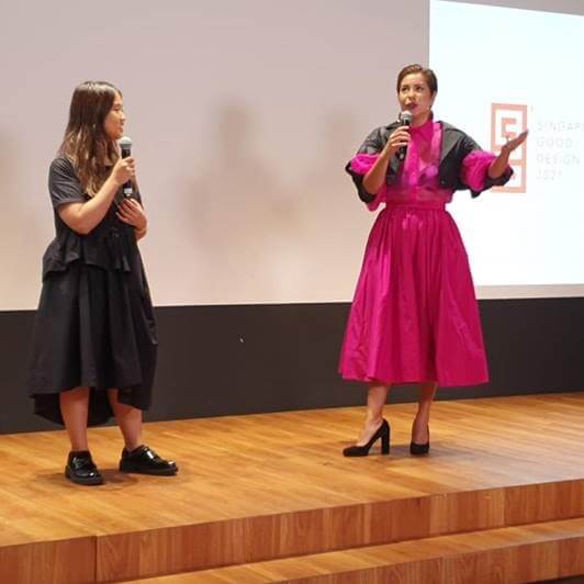 Raffles Fashion Designer Janneth Catherine Amara Host Nikki Muller 2