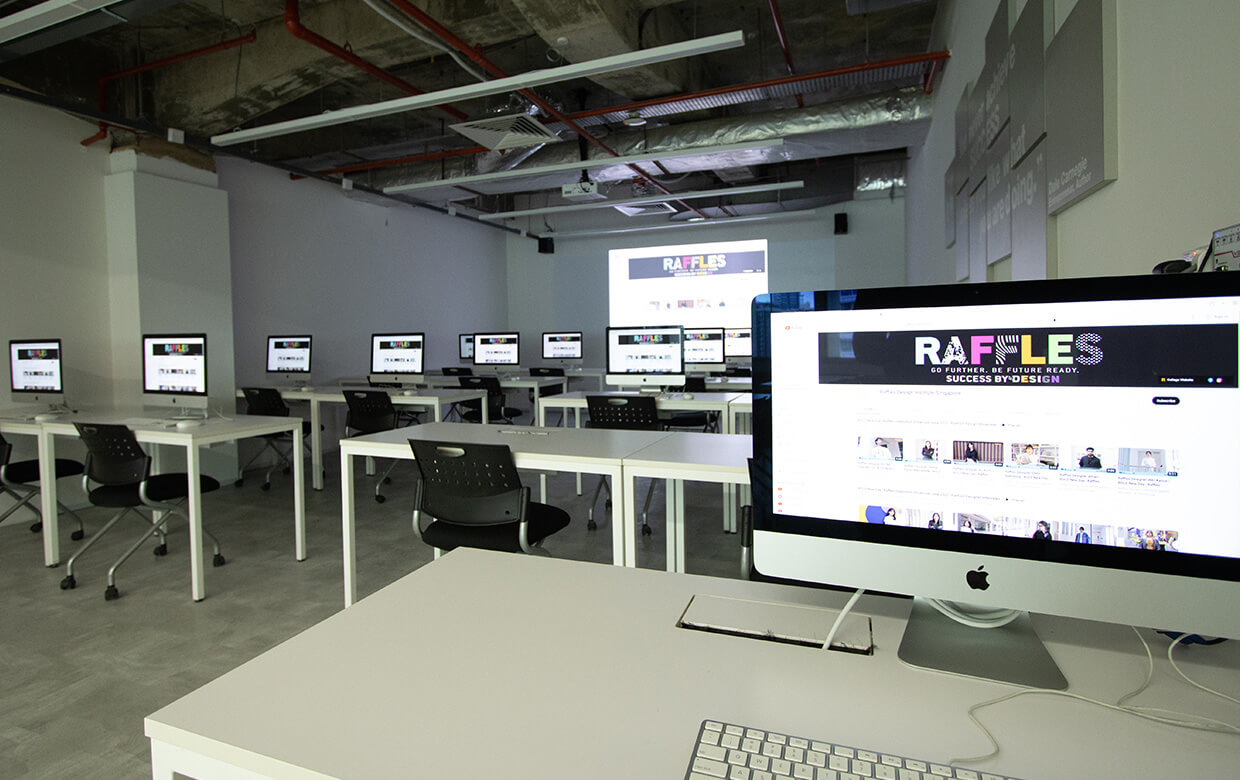 Raffles Digital Media Mac Lab at 111 Somerset
