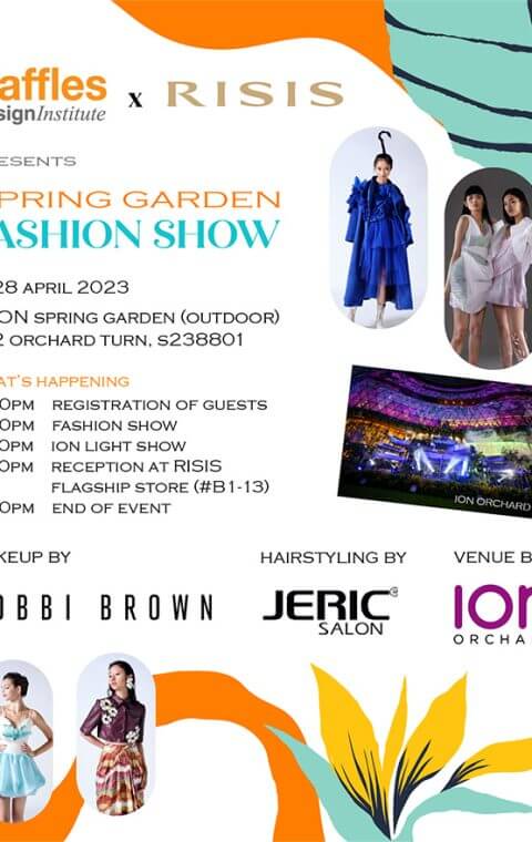 Raffles x RISIS Spring Garden Fashion Show 2023