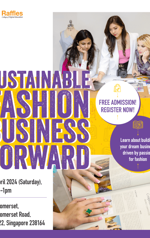 Sustainable Fashion Business Forward | Raffles Fashion Marketing Workshop